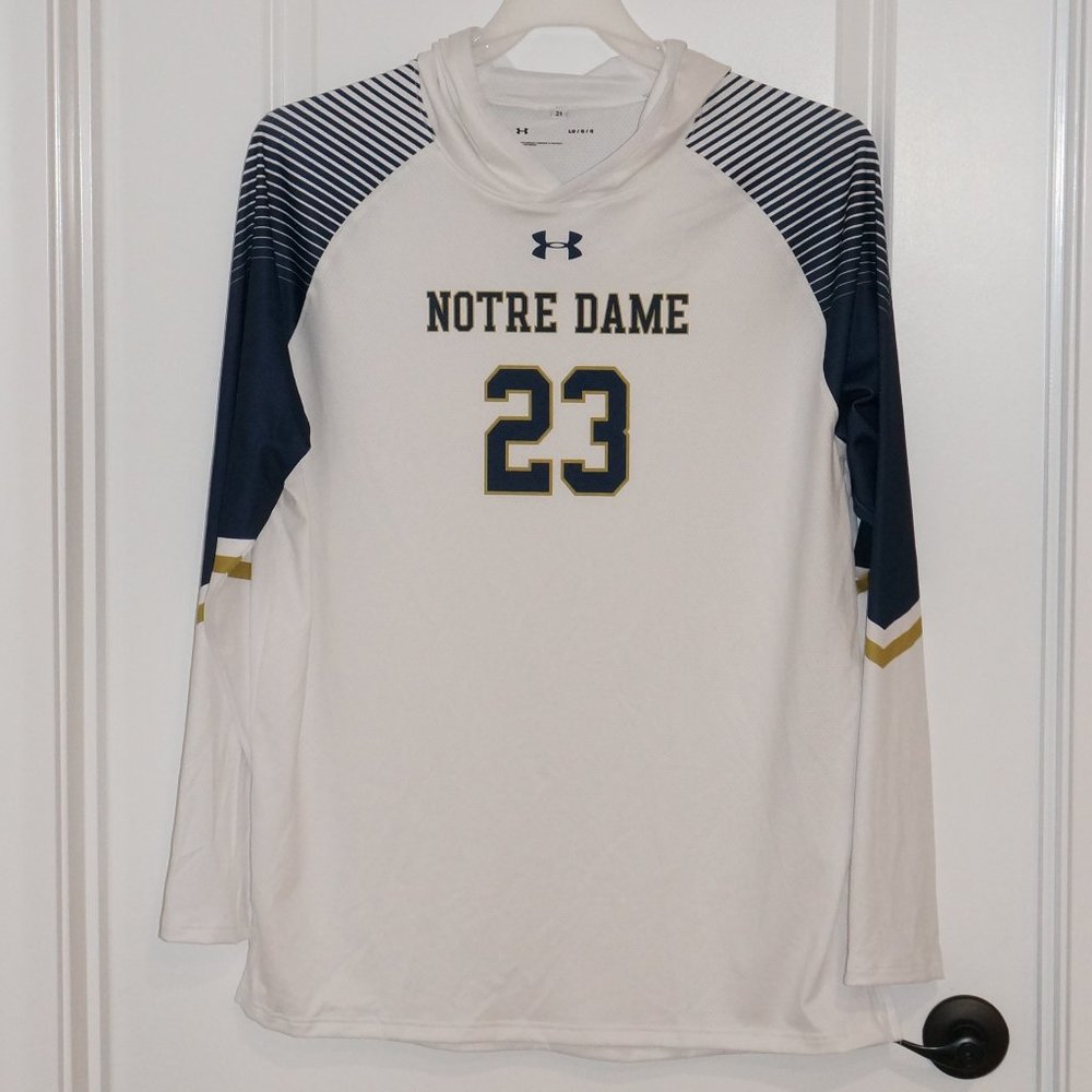 Under Armour Notre Dame Lightweight Hooded Pullover Men's Large